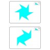 Blue Triangles (Dieser Artikel ist auch in deutsch erhältlich)