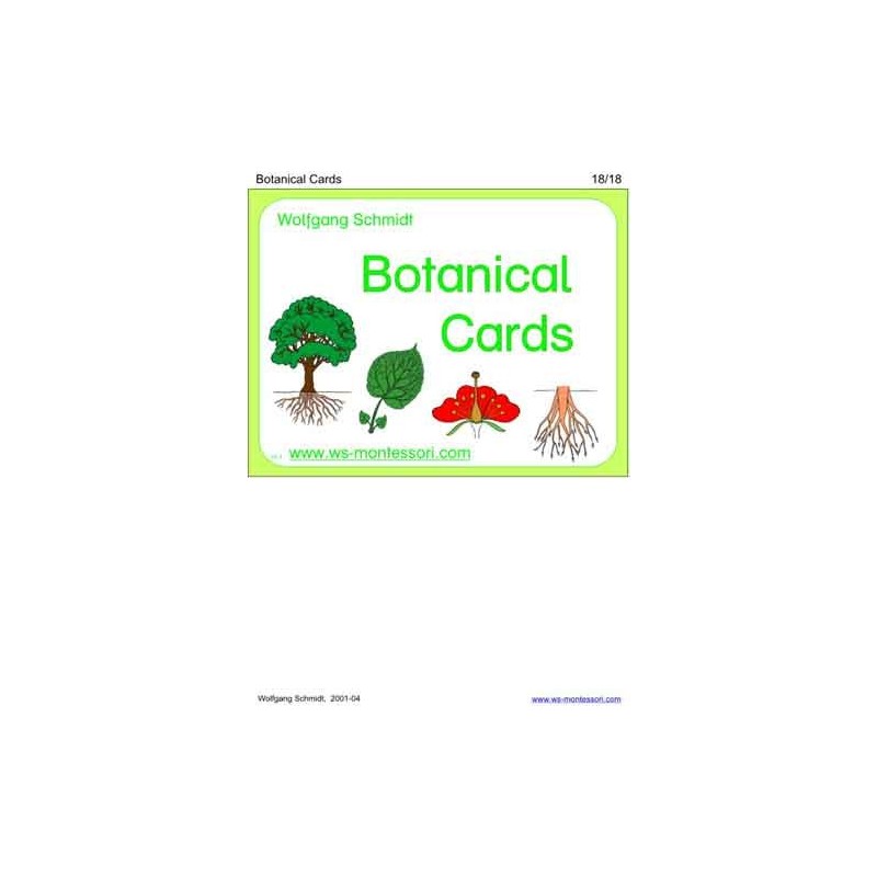 Botanical Cards (Dieser Artikel ist auch in deutsch erhältlich)