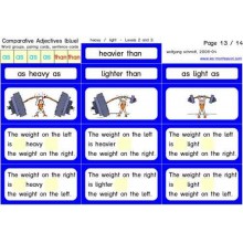 Comparative Adjectives	 (Dieser Artikel ist auch in deutsch erhältlich)
