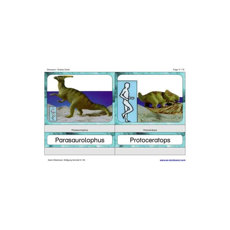 Dinosaurs (Dieser Artikel ist auch in deutsch erhältlich)
