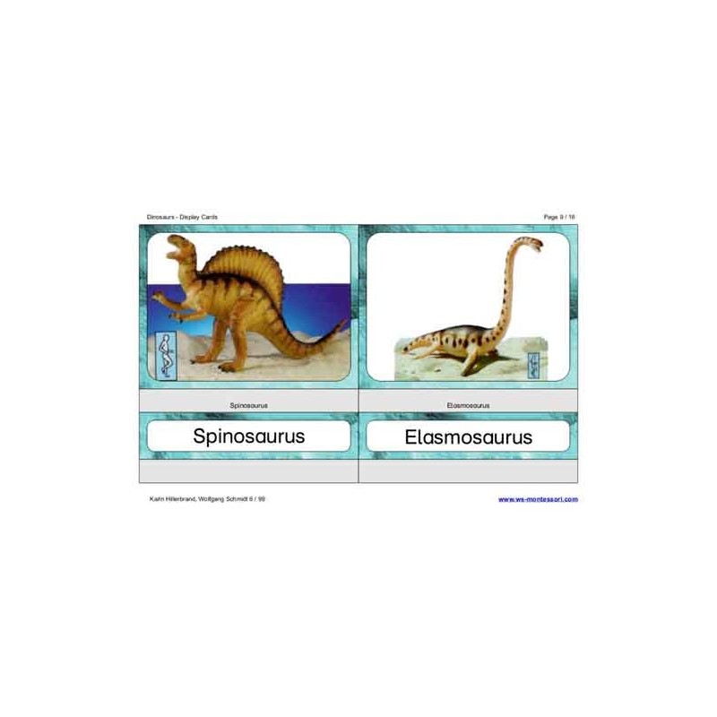 Dinosaurs (Dieser Artikel ist auch in deutsch erhältlich)