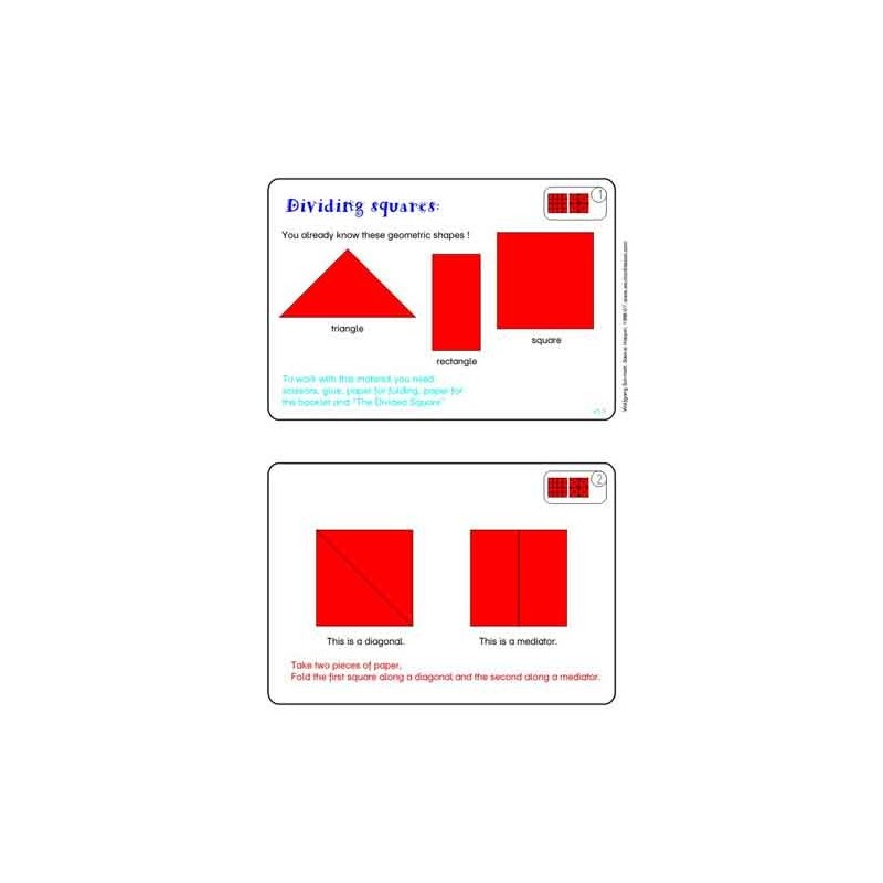 Dividing Squares and Triangles (Dieser Artikel ist auch in deutsch erhältlich)