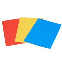 Dreieckspiel, Adjektive blau