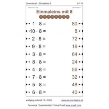 Einmaleins - Gummispannbrett