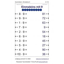 Einmaleins - Gummispannbrett