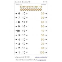Einmaleins - Gummispannbrett