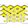 Multiplication tables - laying stones