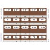 Multiplication table - riser