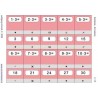 Multiplication table - riser