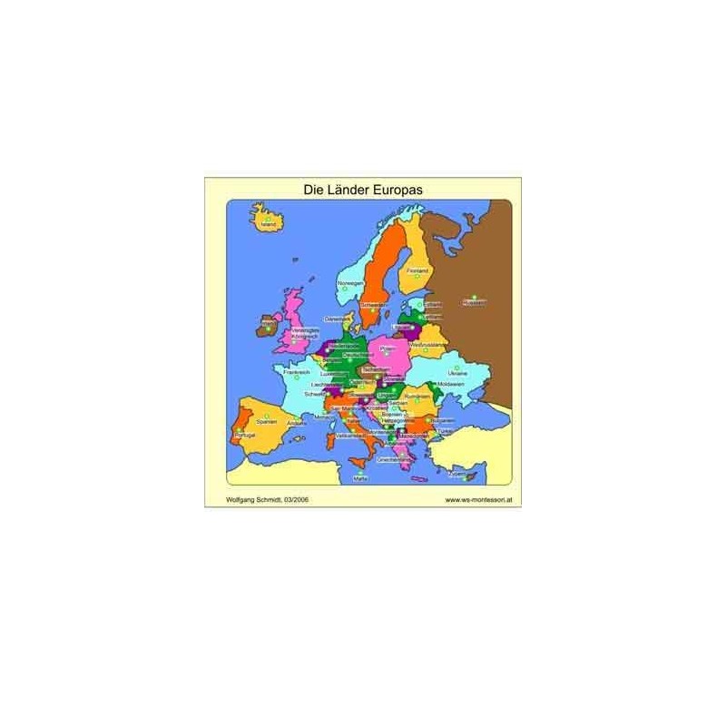 Európa - krajiny EÚ