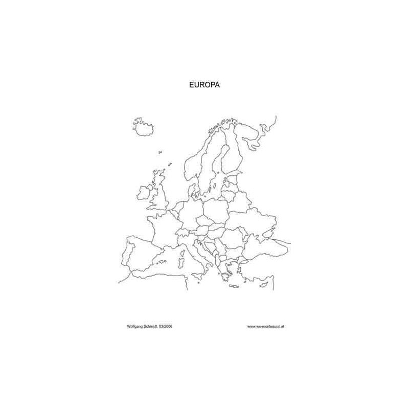 Európa - krajiny EÚ