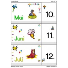Endless calendar