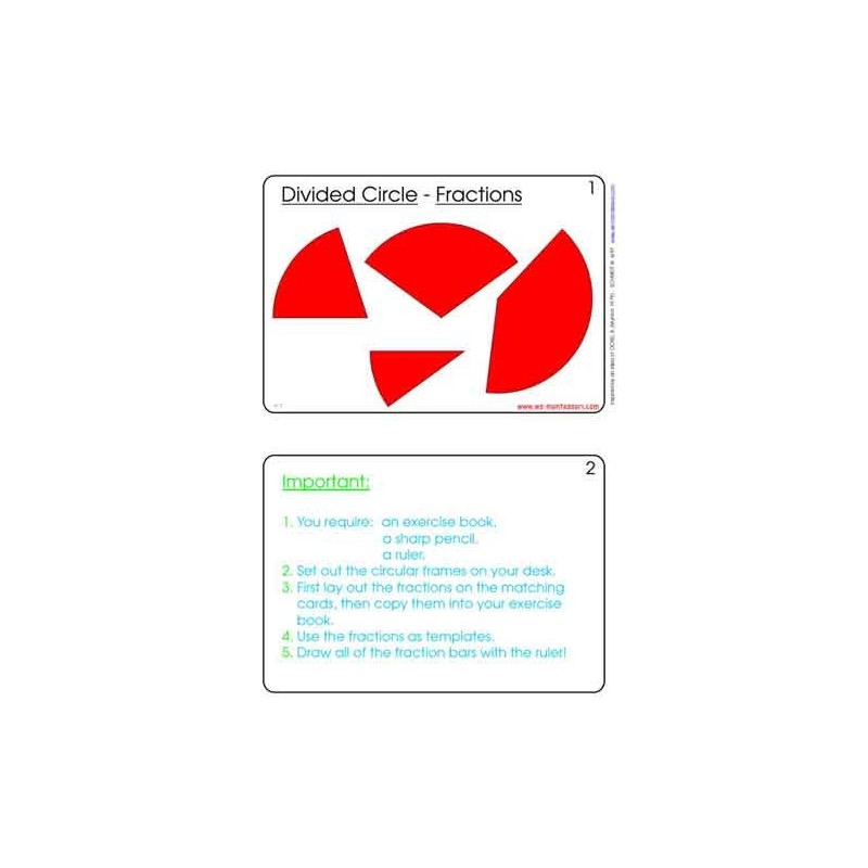 Fractions Part 1, Addition & Subtraction	 (Dieser Artikel ist auch in deutsch erhältlich)