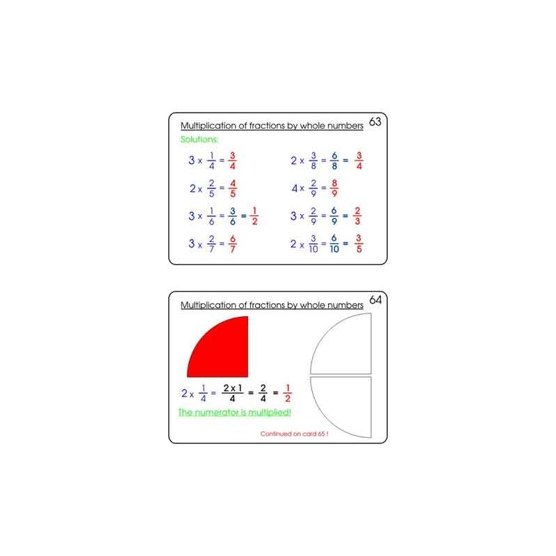 Fractions Part 2, Multiplication & Division	 (Dieser Artikel ist auch in deutsch erhältlich)