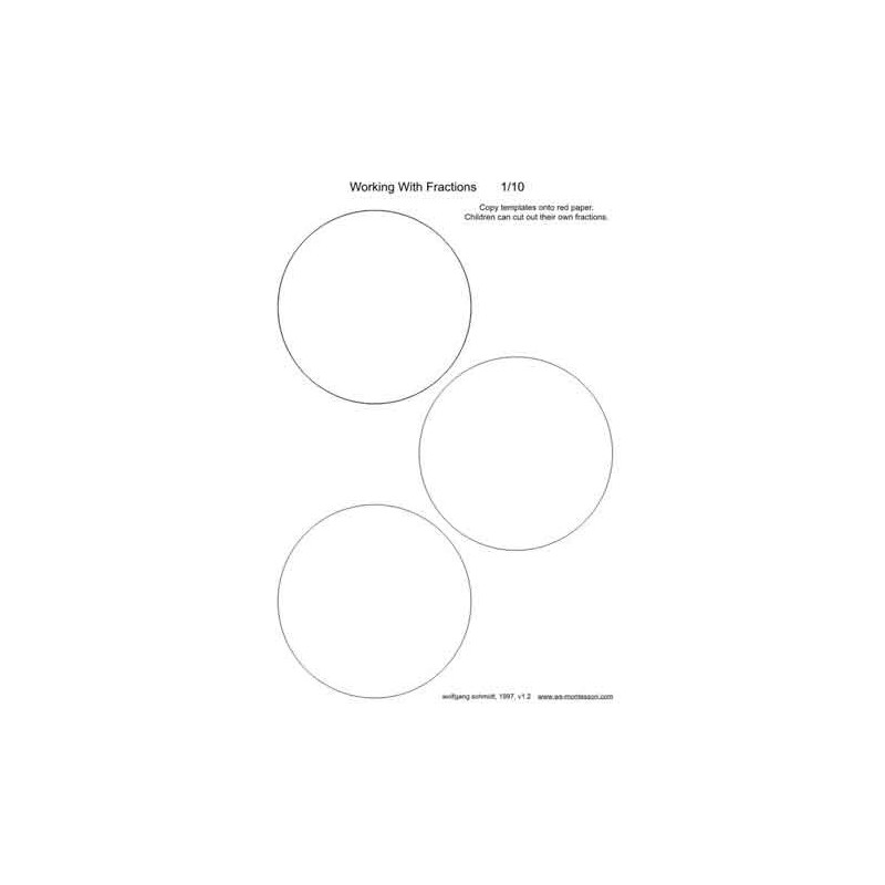 Fractions templates