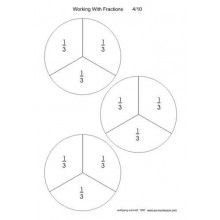 Fractions templates
