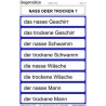 Gegensätze, Adj. blau