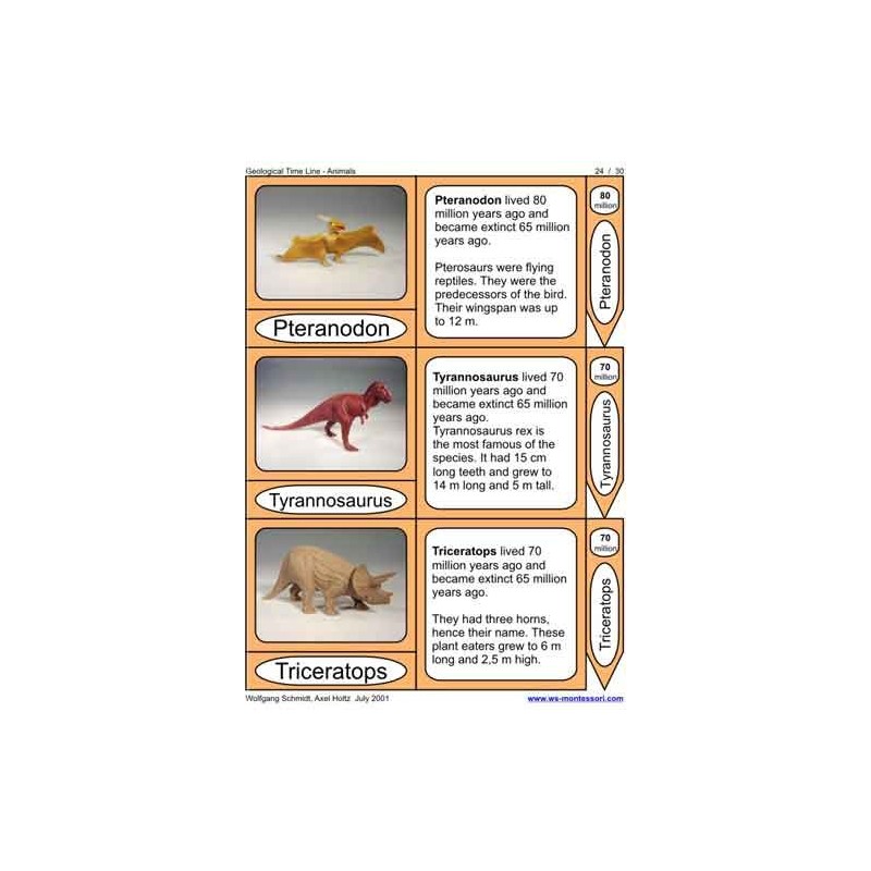 Geological Time Line	 (Dieser Artikel ist auch in deutsch erhältlich)