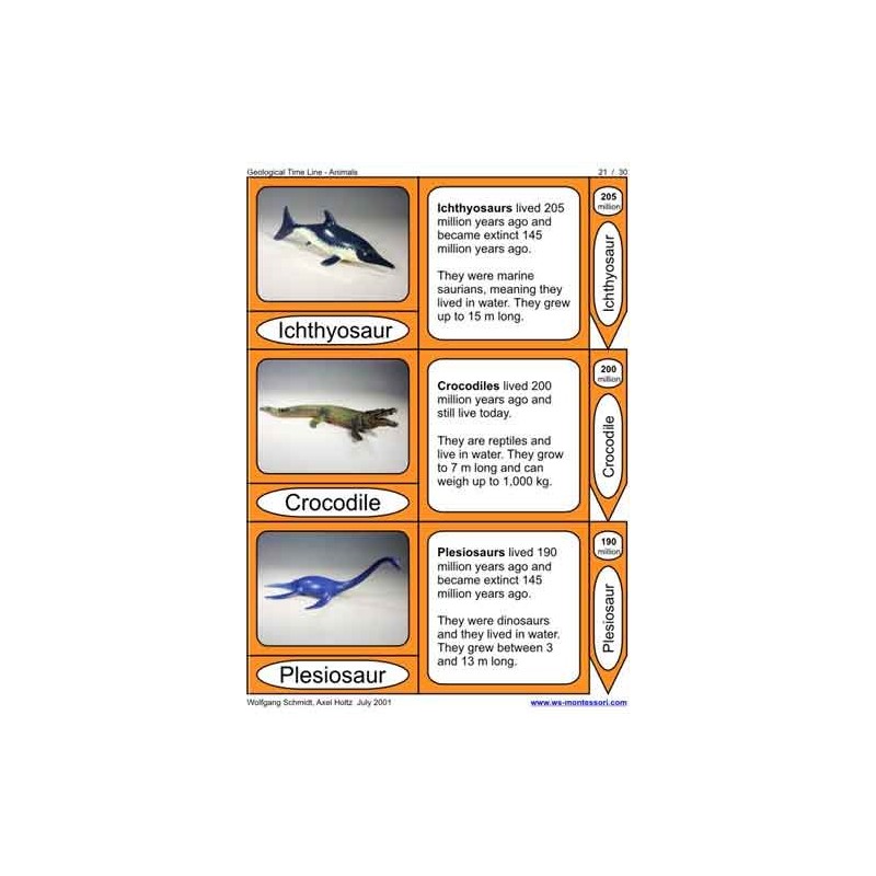 Geological Time Line	 (Dieser Artikel ist auch in deutsch erhältlich)