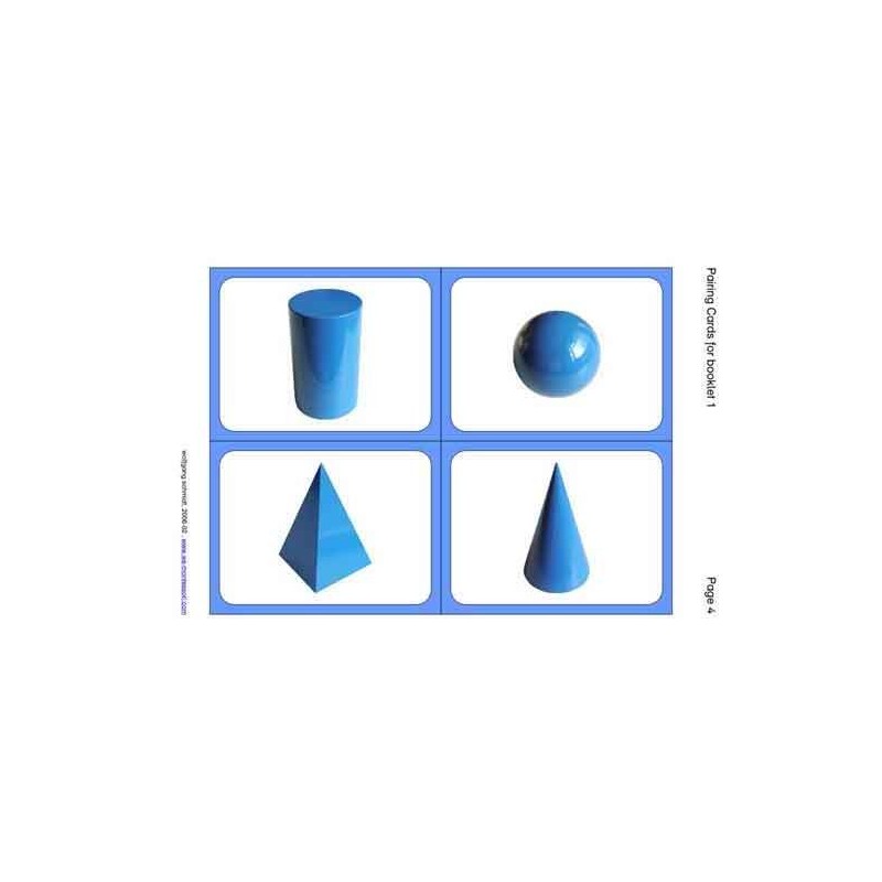 Geometric Solids	 (Dieser Artikel ist auch in deutsch erhältlich)