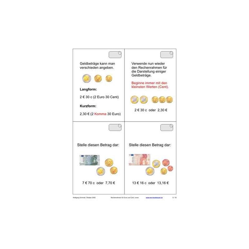 EURO calculation file