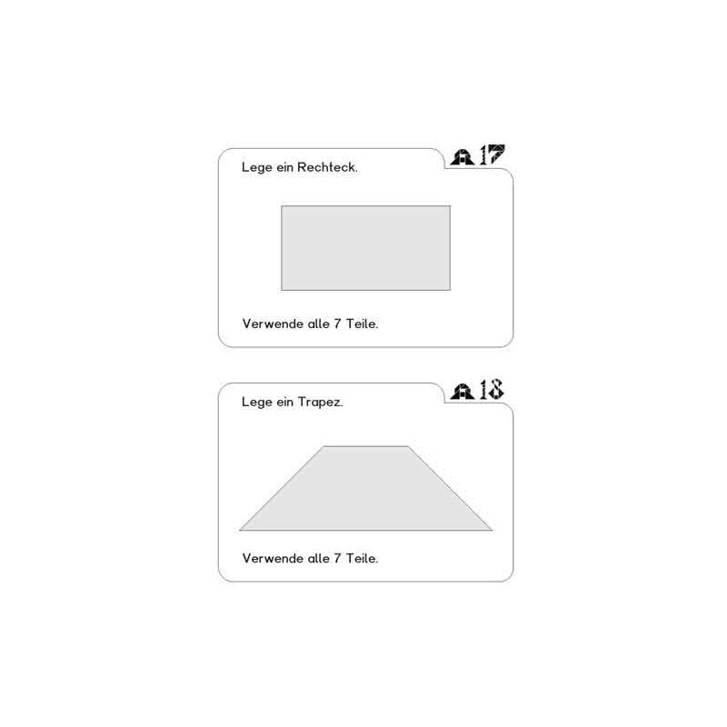 Geometrische Figuren Tangram
