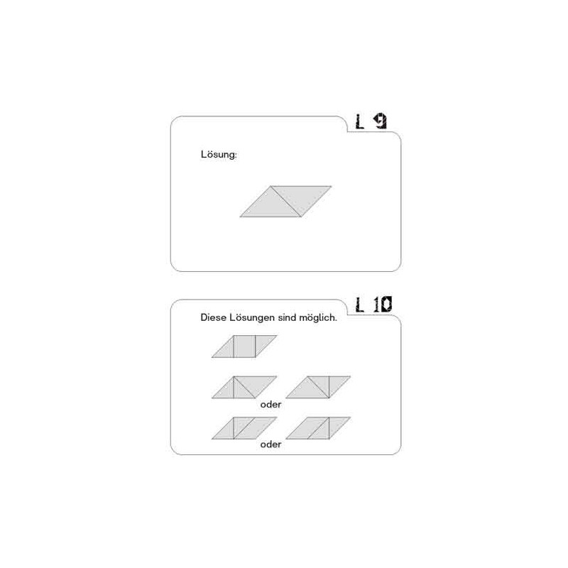 Geometric figures tangram