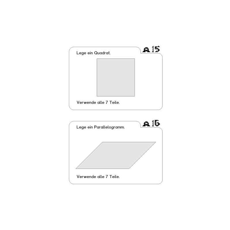 Geometrische Figuren Tangram
