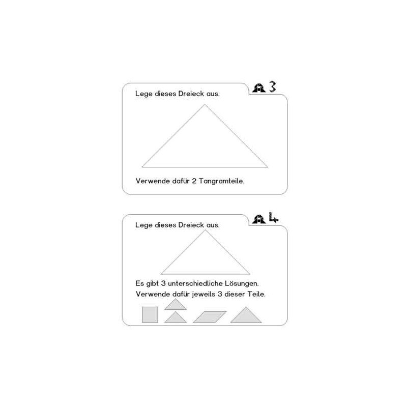 Geometrische Figuren Tangram