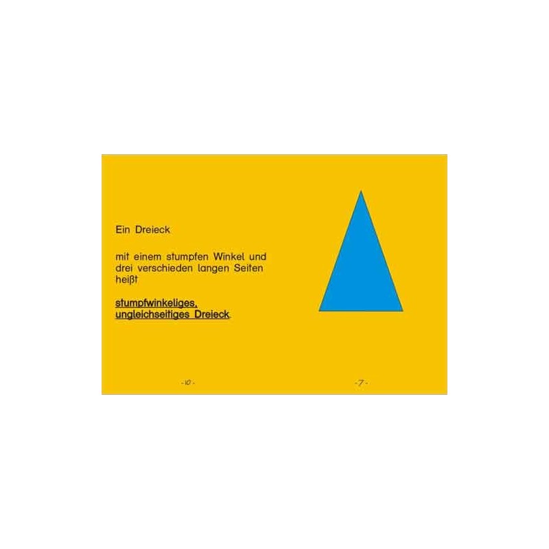 Geometric shapes - booklets