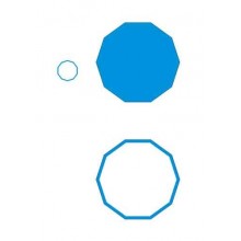 Geometrische Formen - Karten