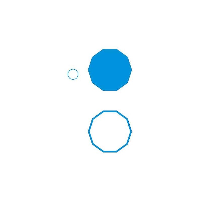 Geometric shapes - cards