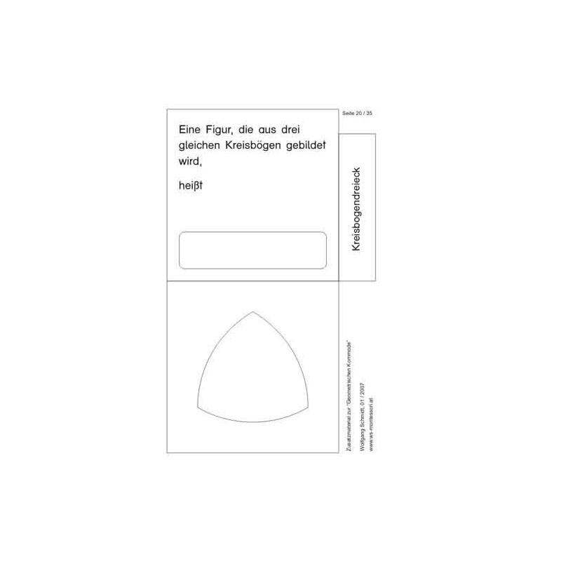 Geometric shapes - cards