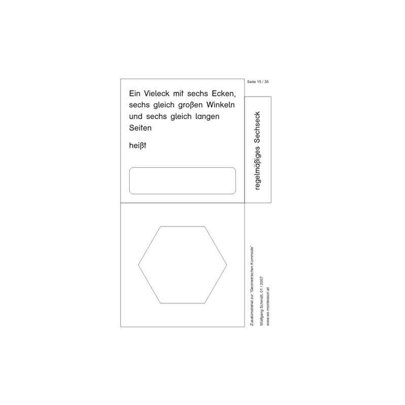 Geometric shapes - cards