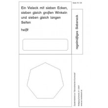 Geometrische Formen - Karten
