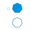 Geometrische Formen - Karten