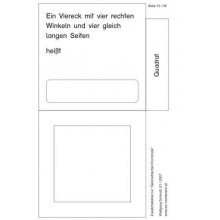 Geometrische Formen - Karten