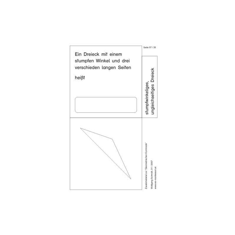 Geometric shapes - cards