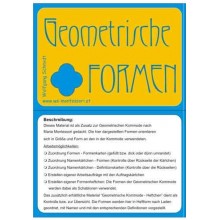 Geometrische Formen - Karten