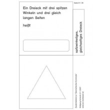 Geometrické tvary - karty