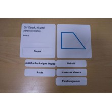 Geometrische Formen - Karten