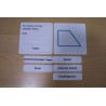 Geometric shapes - cards