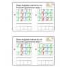 Goldenes Perlenmaterial Arbeitskartei