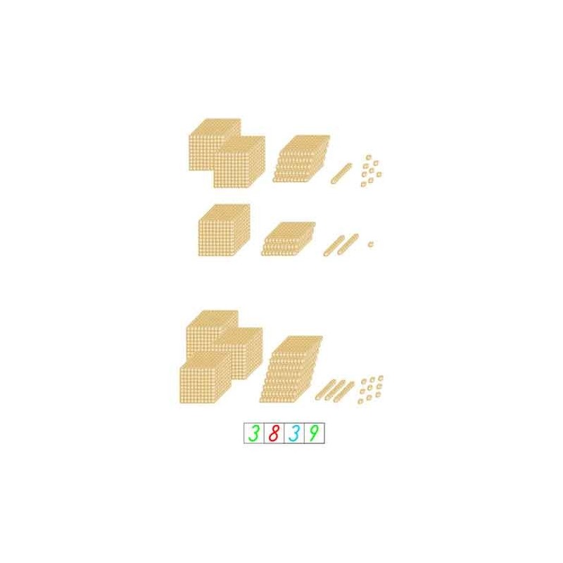 Gold bead material work file