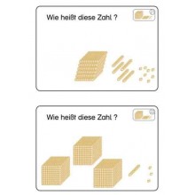 Goldenes Perlenmaterial Arbeitskartei