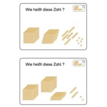 Goldenes Perlenmaterial Arbeitskartei