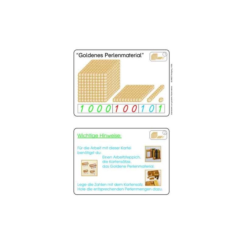 Gold bead material work file