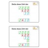 Goldenes Perlenmaterial Arbeitskartei