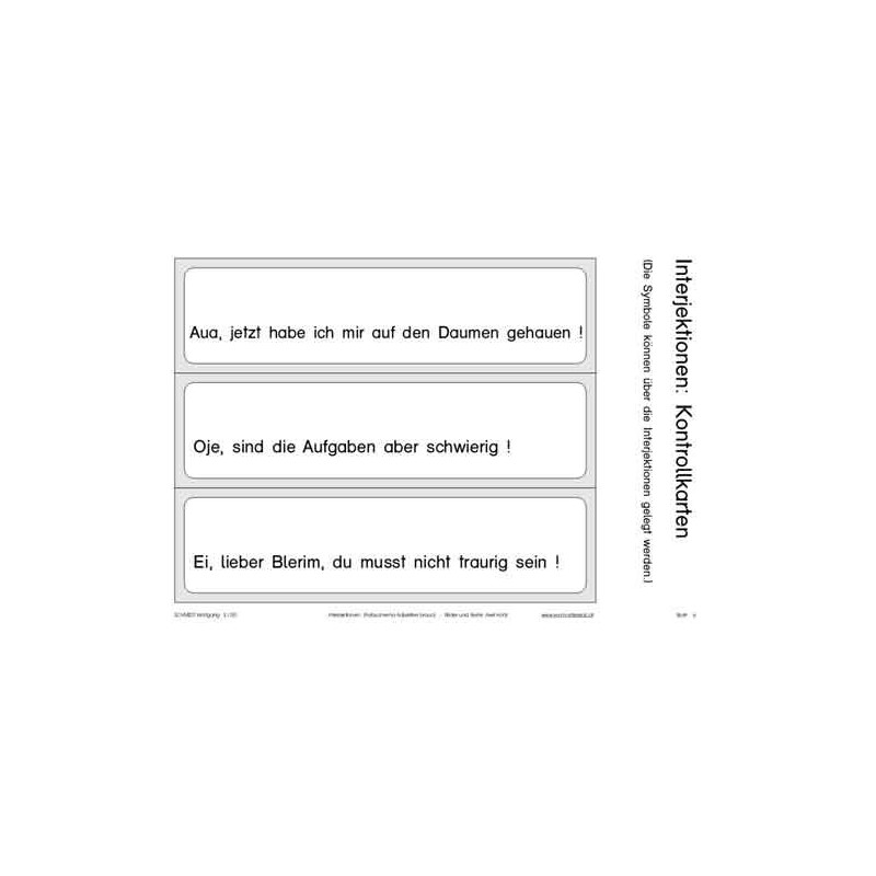 Interjections, adj. Brown