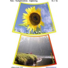 Jahreskreis für Tisch mit Fotos 75cm